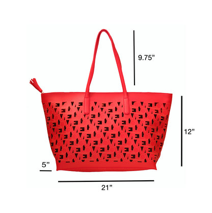Red LOVE Tote