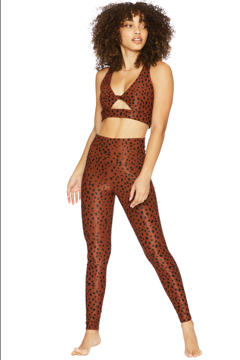 Beach Riot Ayla Legging in Spotted Brown – For Love and Sapphires