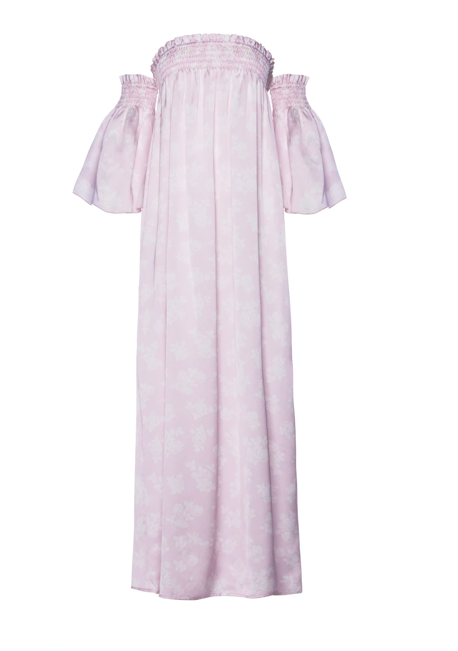 The Countryside Dress- Lavender Ice Roses