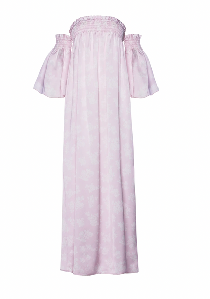 The Countryside Dress- Lavender Ice Roses